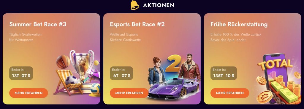 irwin casino aktionen