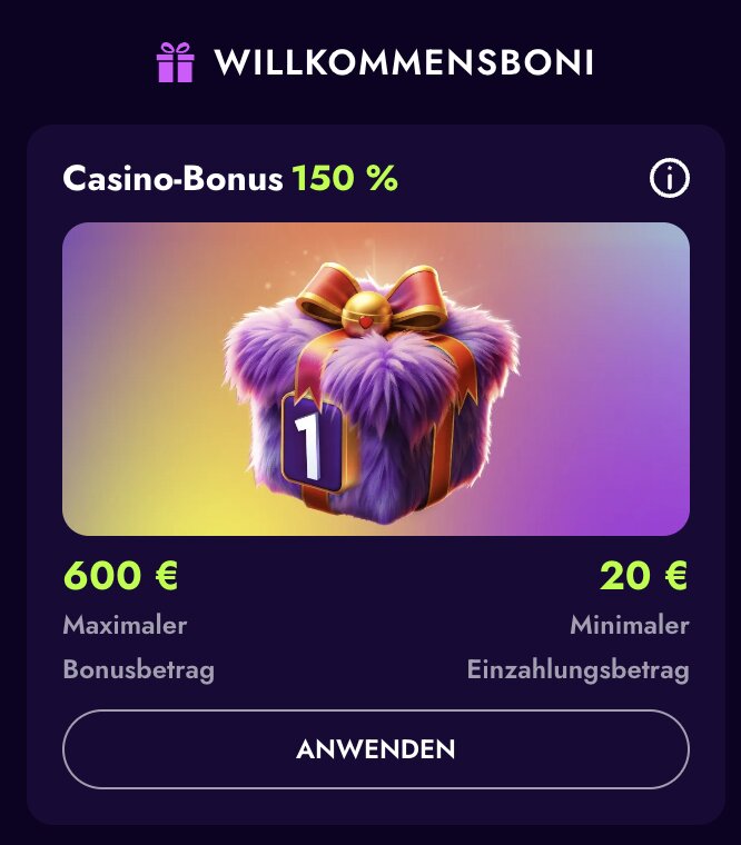 irwin casino willkommensboni
